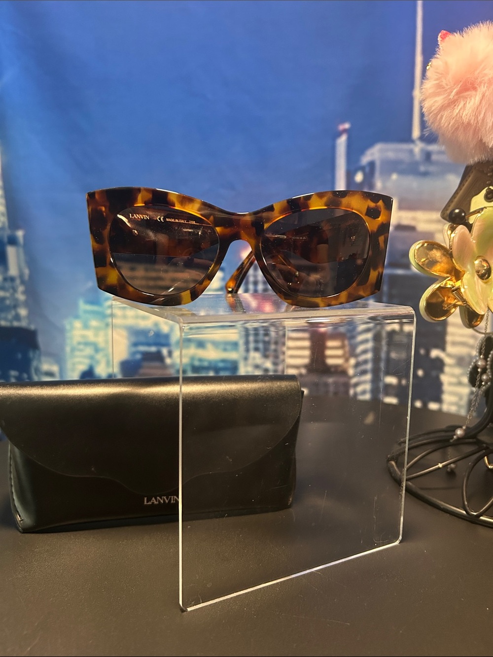 Lanvin Tortoiseshell Sunglasses
